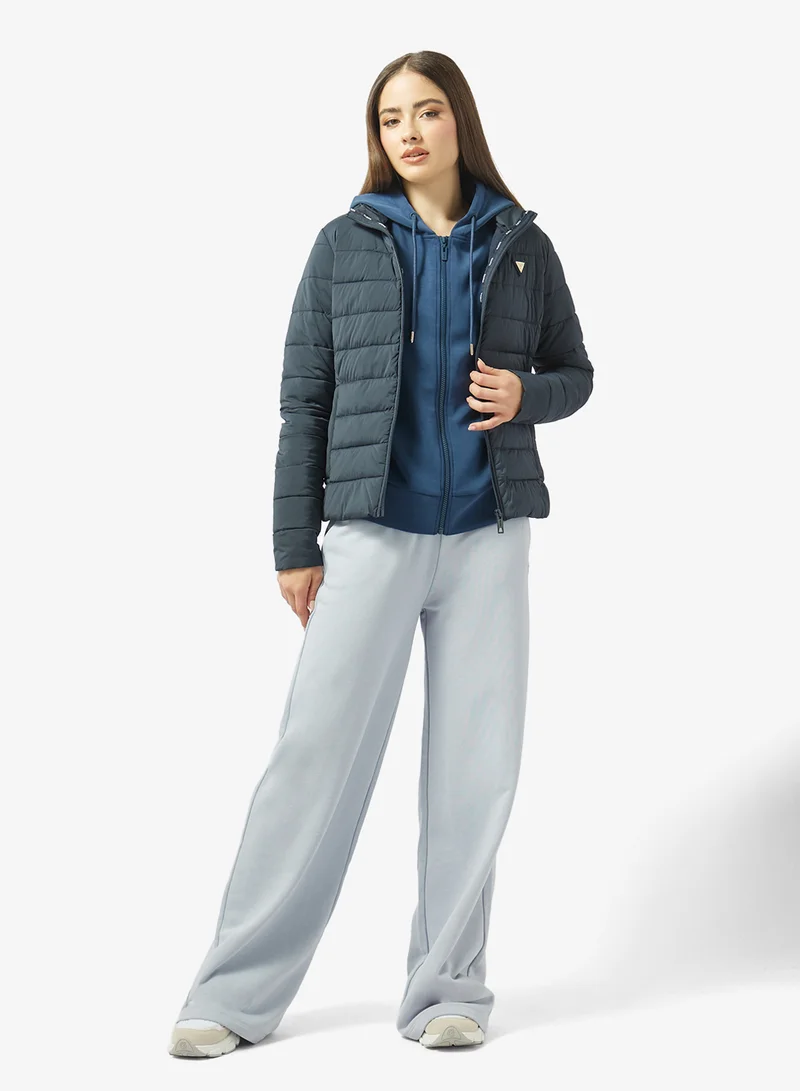 GUESS  Diann Full Zip Puffer Jacket for Women | Best Price UAE